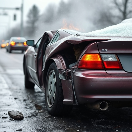 car crash damage
