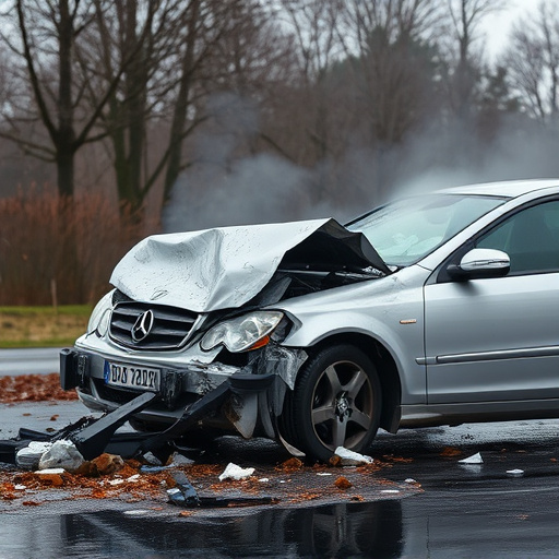 car crash damage