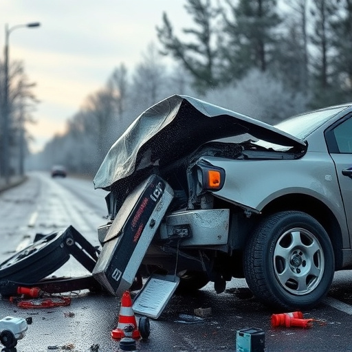 car crash damage