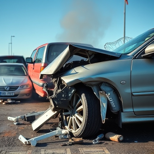 car crash damage