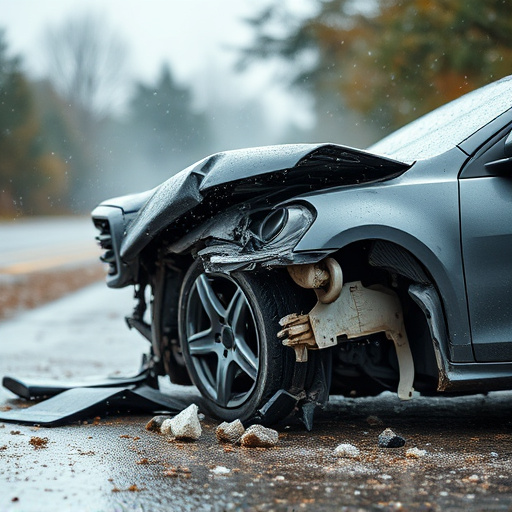 car crash damage