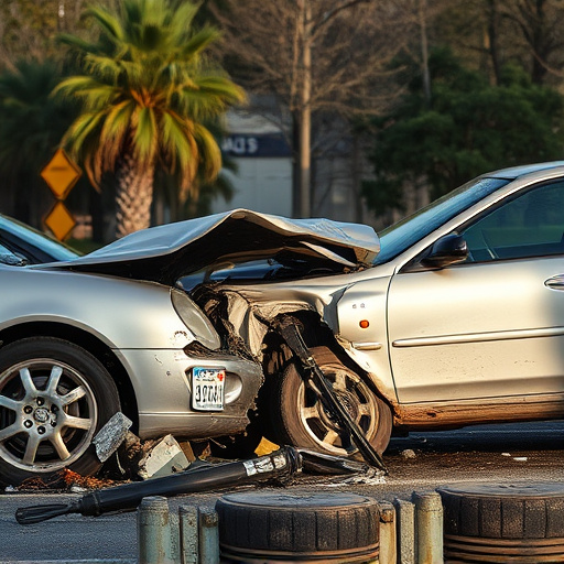 car crash damage