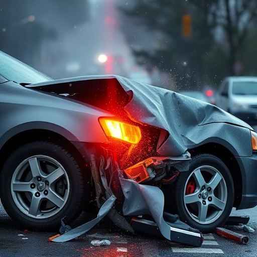 car crash damage