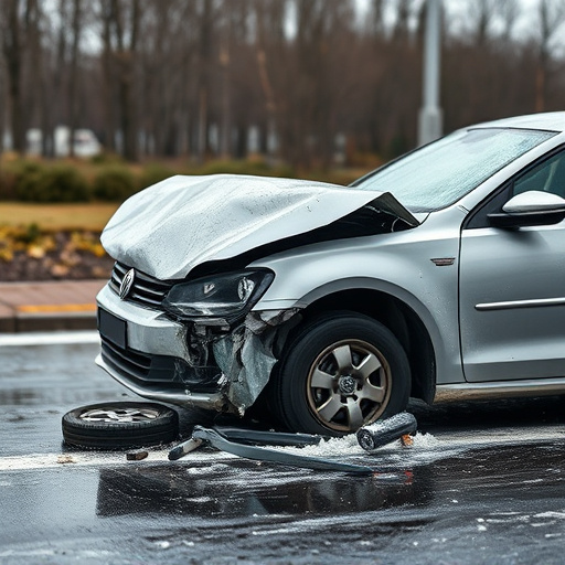 car crash damage