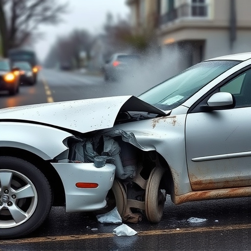 car crash damage