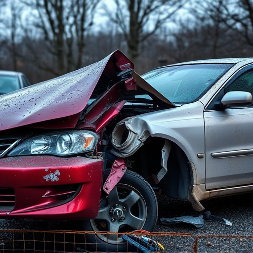 car crash damage
