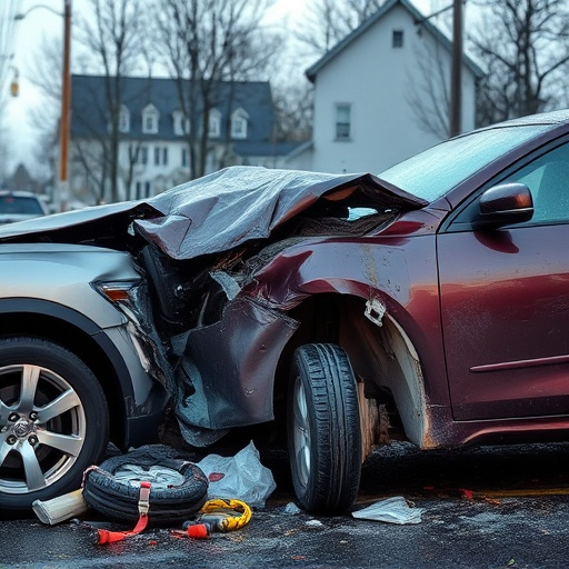 car crash damage