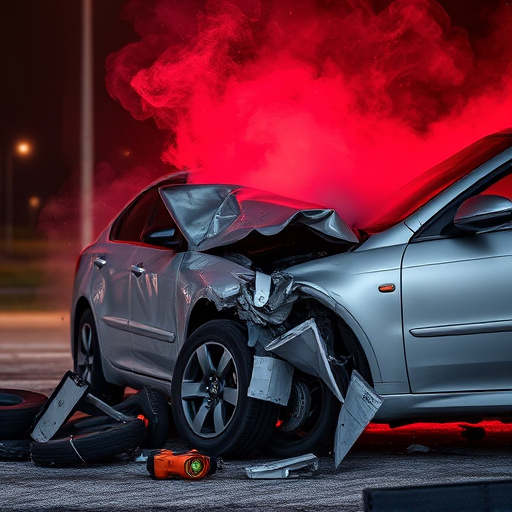 car crash damage