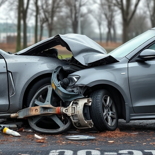car crash damage