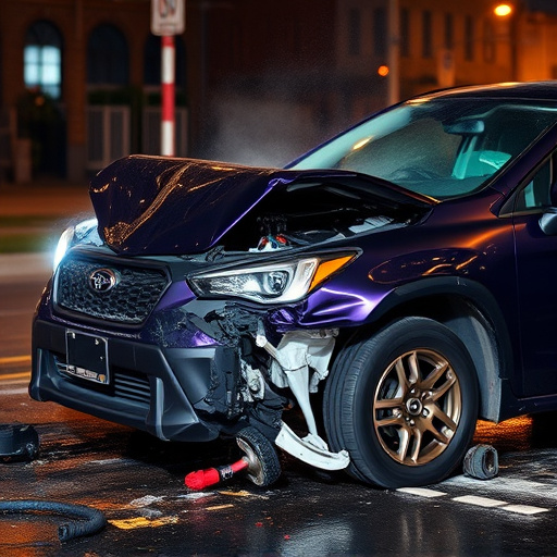 car crash damage