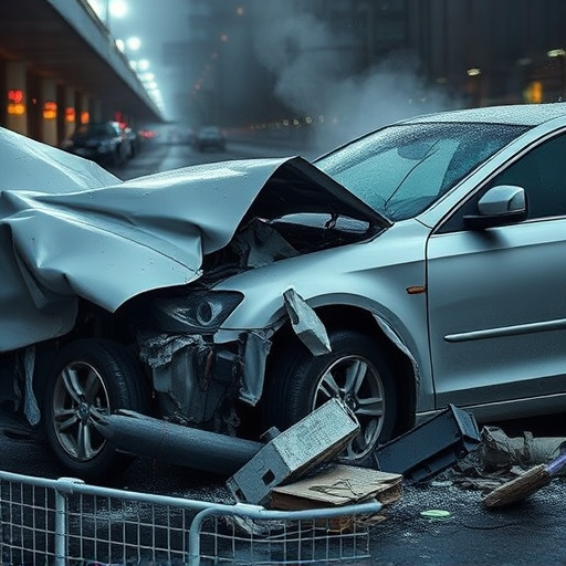 car crash damage