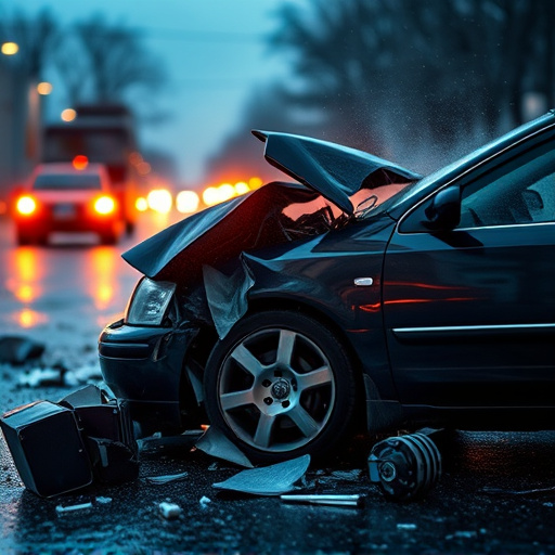 car crash damage