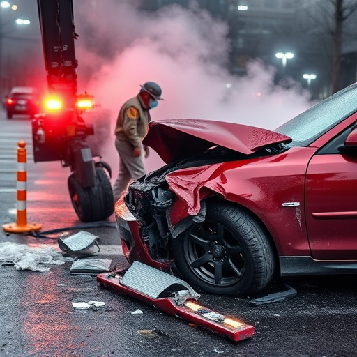 car crash damage