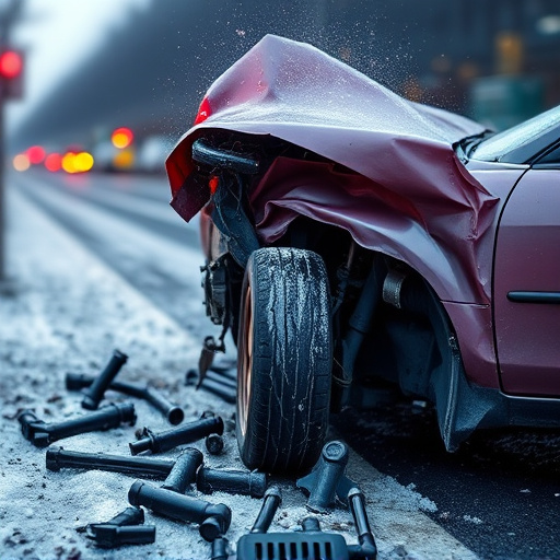 car crash damage