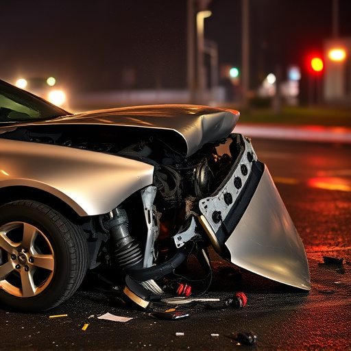 car crash damage