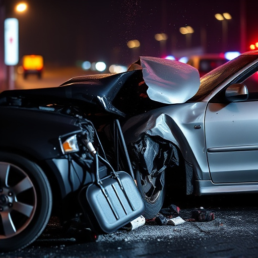 car crash damage