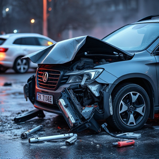 car crash damage