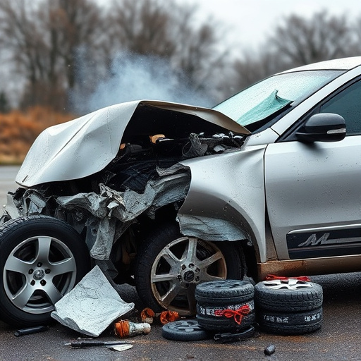 car crash damage