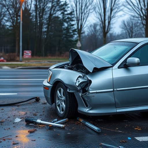 car crash damage