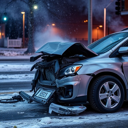 car crash damage
