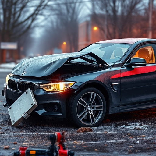 car crash damage