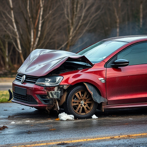 car crash damage