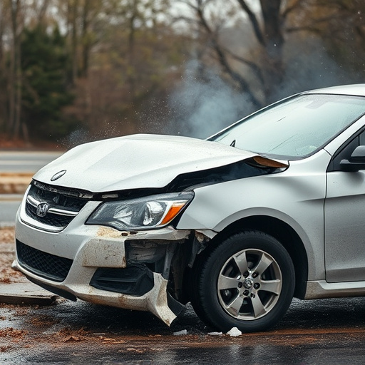 car crash damage