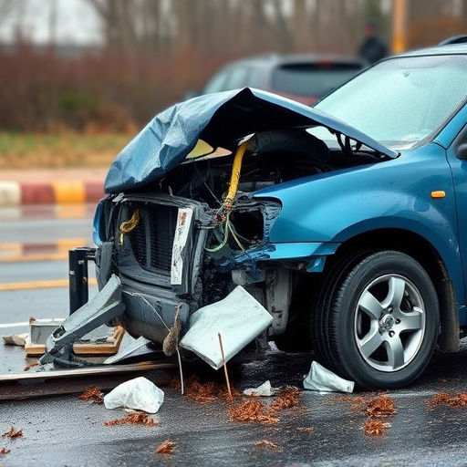 car crash damage