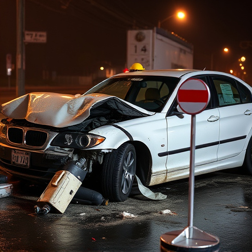 car crash damage