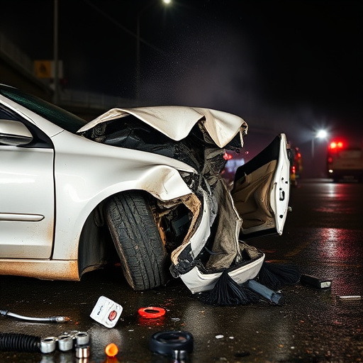car crash damage