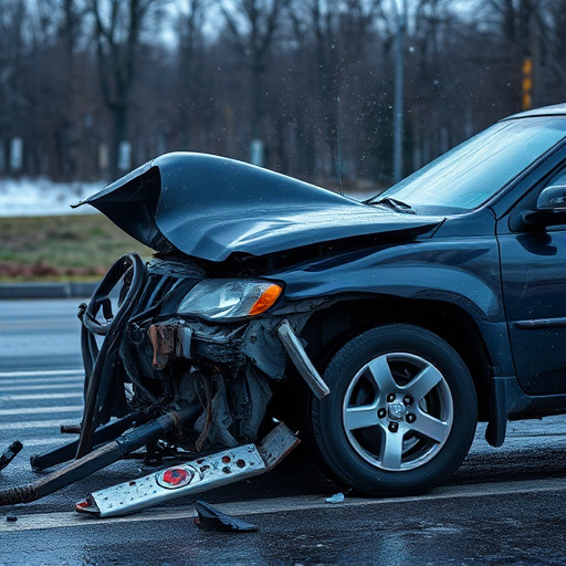 car crash damage
