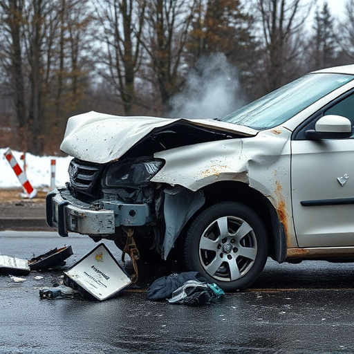car crash damage