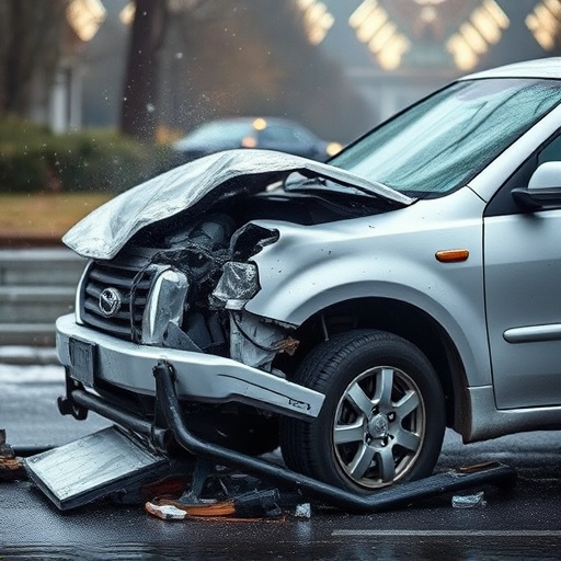 car crash damage