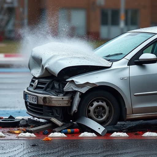 car crash damage