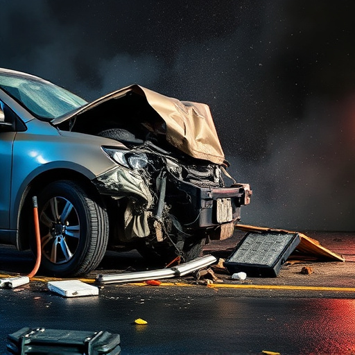 car crash damage