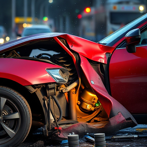 car crash damage