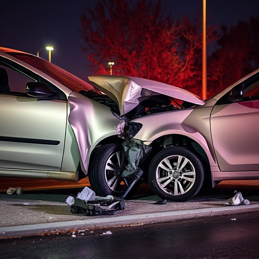 car crash damage