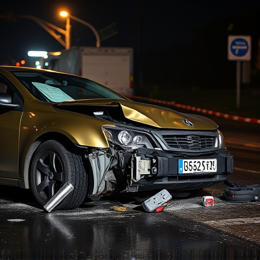 car crash damage