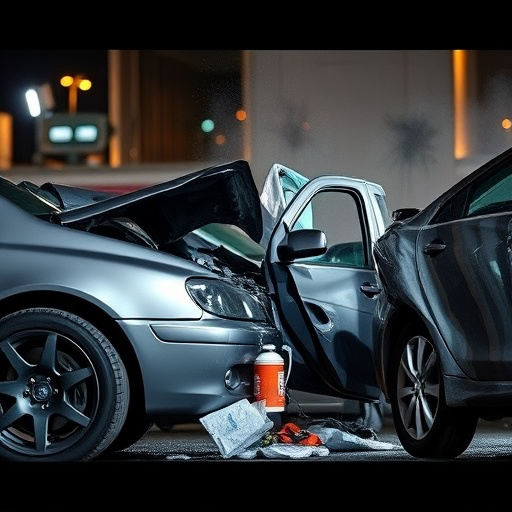 car crash damage