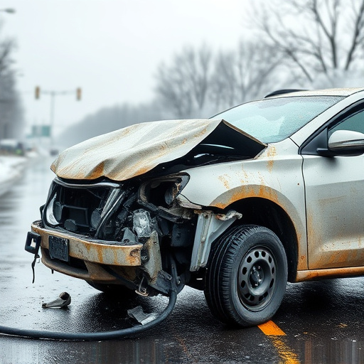 car crash damage