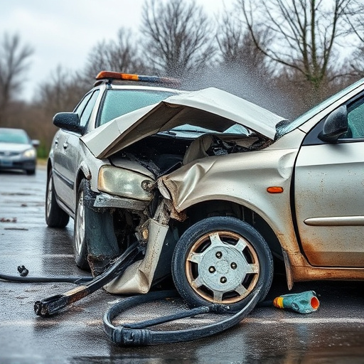 car crash damage