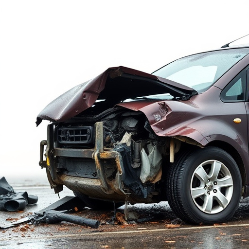 car crash damage