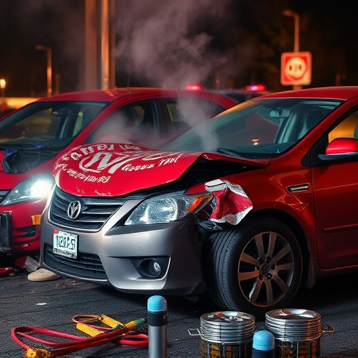 car crash damage