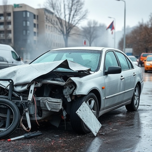 car crash damage