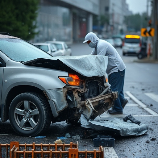car crash damage