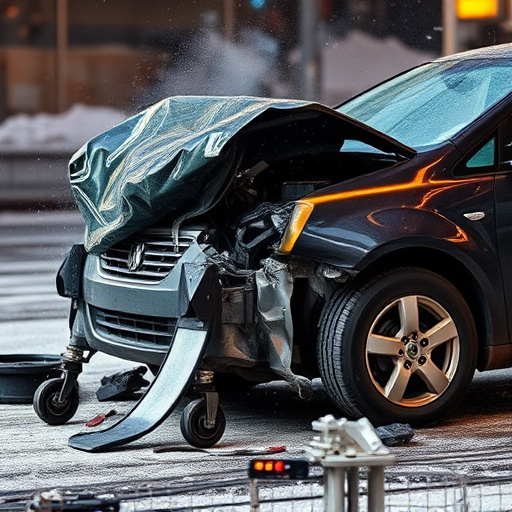 car crash damage