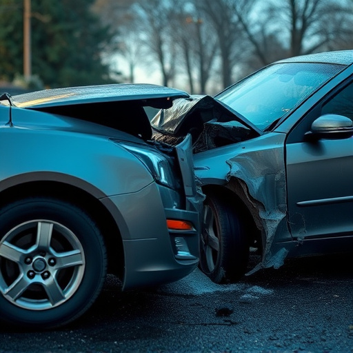 car crash damage