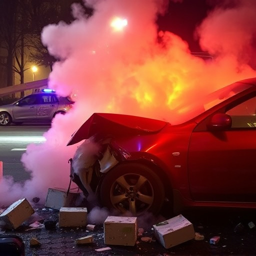 car crash damage