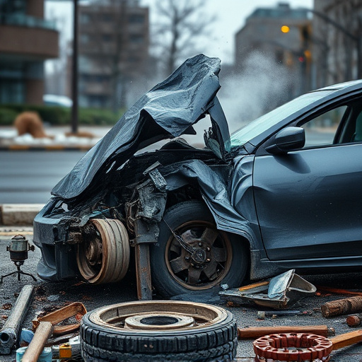 car crash damage