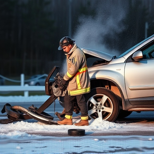 car crash damage